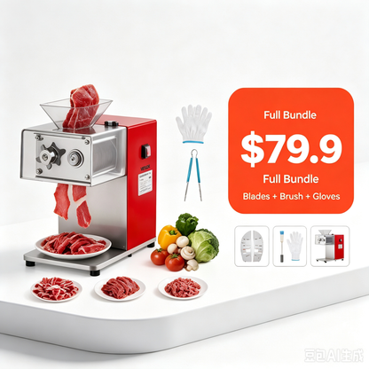 VEVOR 850W Commercial Meat Cutter Machine